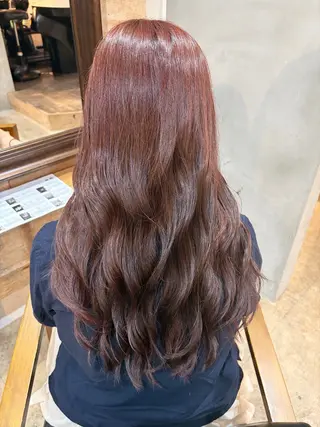 ロング カラー she. noaのヘアスタイル