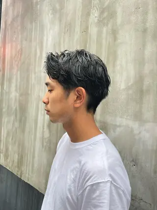 パーマ メンズ ニュアンスパーマ/ メンズカット田島勇樹のヘアスタイル