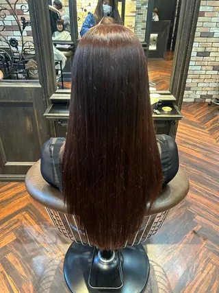 ロング カラー INOUE SAKIのヘアスタイル