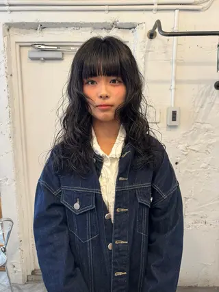 セミロング ☆unu☆ ナナミのヘアスタイル