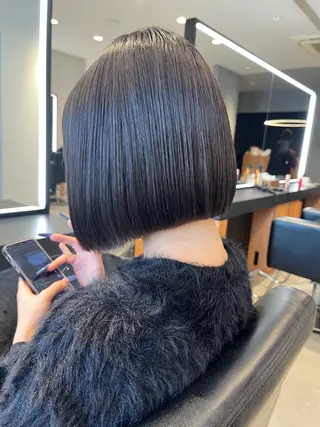 ショート 顔周りレイヤー 髪質改善 / AYUのヘアスタイル