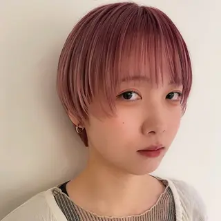 ショート カラー 【吉祥寺】ショート/ レイヤーボブ/ryoのヘアスタイル