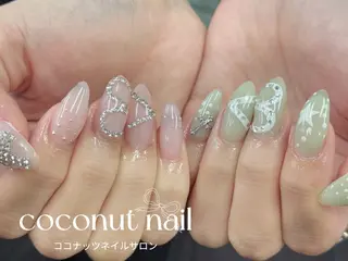 ネイル 神田 ココナッツのネイルデザイン