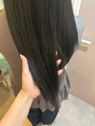 ロング カラー mitsuki ブリーチモデルのヘアスタイル