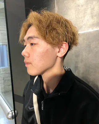パーマ ヘアアレンジ メンズ メンズ特化✂️栗原 侑也のヘアスタイル