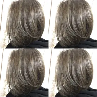ショート カラー 井上 一平のヘアスタイル