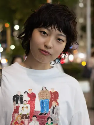 ショート パーマ TAISHIRO 無難を抜けるショートのヘアスタイル