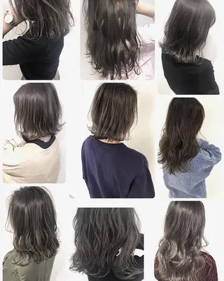 ミディアム 夜23時まで予約🉑 reverieあきらのヘアスタイル