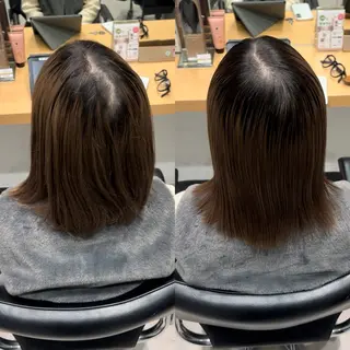 セミロング 髪質改善ヘアケア 艶髪特化/上田のヘアスタイル