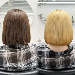 ショート カラー レイヤー💫Wカラー 🍎森貝洋亮🍎のヘアスタイル
