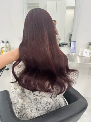 ロング 🍒韓国y2k暖色 NO.1🍒REAのヘアスタイル