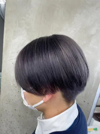 カラー メンズ JADE海璃 波巻きパーマのヘアスタイル