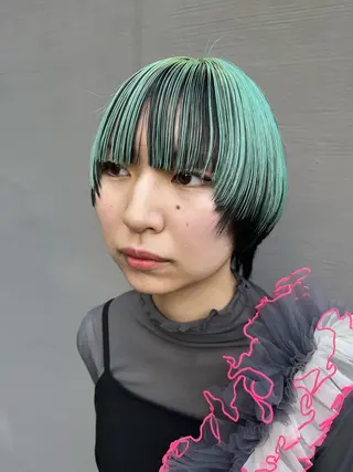ショート 渋谷ショート、パーマ 美容師vain はるのヘアスタイル