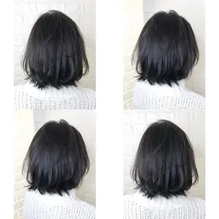 ショート カラー 髪質改善特化KIZU /ブリーチ縮毛矯正のヘアスタイル