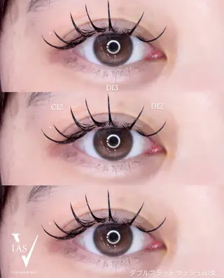 マツエク・マツパ VIAS YURINAのマツエク・マツパデザイン