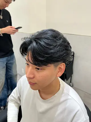ショート メンズ 竹内 怜央のヘアスタイル