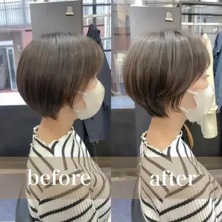 ショート ショート/ボブ/✂️ 石井啓介のヘアスタイル