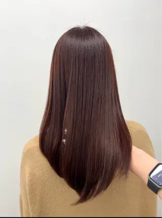 カラー ENV 船橋 佐久間 彩のヘアスタイル