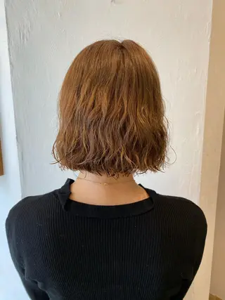 ショート カラー パーマ ヘアアレンジ メンズ キッズ ネイル マツエク・マツパ インナーカラー/ KANAのヘアスタイル