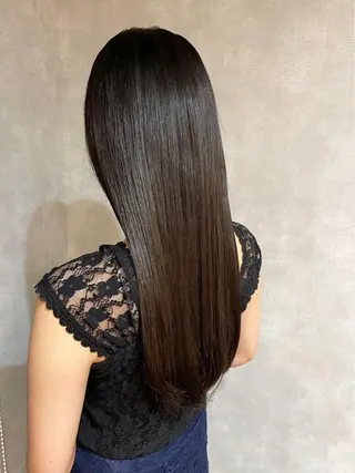 ロング 栗本 博史のヘアスタイル