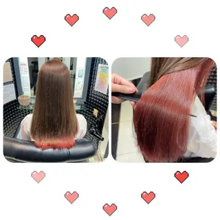 ロング カラー 鄭 瑩(てい えい) 🌈モデル募集🩵のヘアスタイル