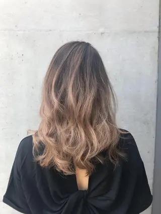 セミロング カラー 佐野 智史のヘアスタイル