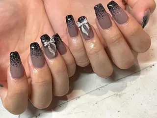 ネイル 韓国/ワンホン/長さ 出しつけ放題🎀のネイルデザイン