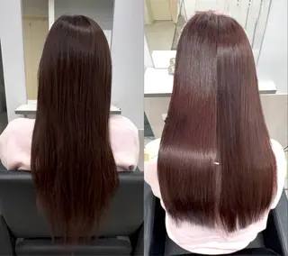 カラー パーマ 透明感カラー🫧 arinaのヘアスタイル