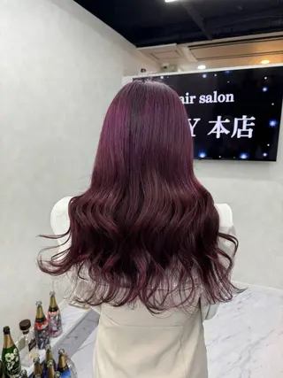 ロング カラー ブリーチ/エクステ モデル募集中🖤のヘアスタイル