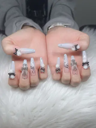 ネイル Lee Nails チップ長さだし専門店のネイルデザイン