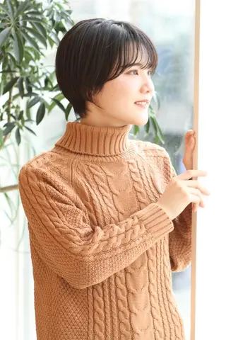 ショート カラー 中尾 文哉のヘアスタイル