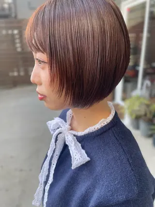 ショート 日高 香織のヘアスタイル
