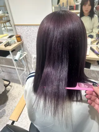カラー ♡透明感カラー★ ネイル/しの♡のヘアスタイル