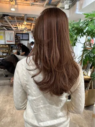 ロング カラー デザインカット/新宿 🕊️mao 🌿のヘアスタイル