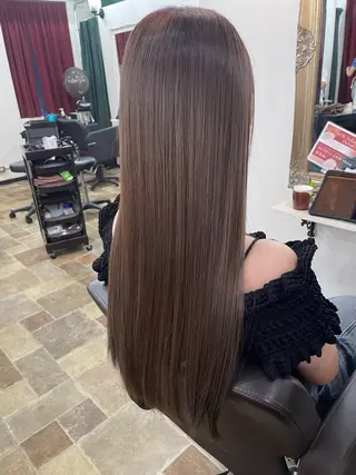 ロング カラー amphihair 高橋祐也のヘアスタイル
