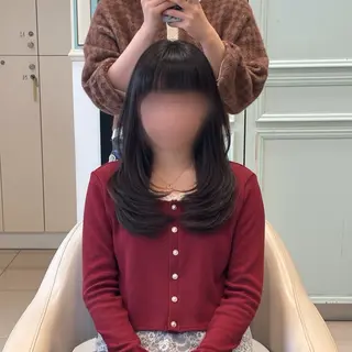 ミディアム Ash池袋 縮毛矯正 /レイヤー🌙ゆきのヘアスタイル