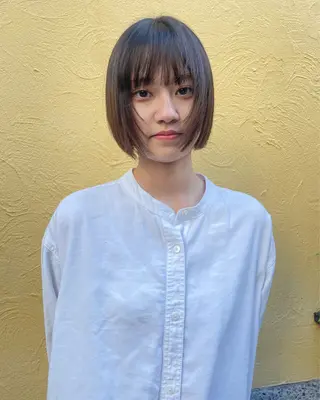 ショート カラー HIBIKI/原宿 ハッシュカット🪄のヘアスタイル