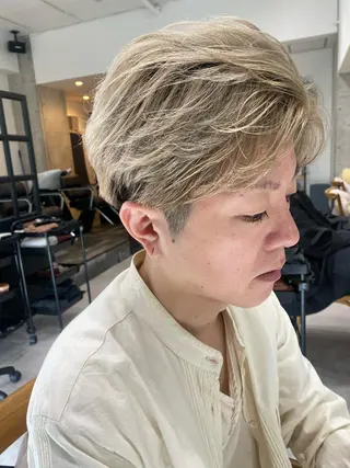 カラー メンズ 似合う髪型見つけます AYAKAのヘアスタイル