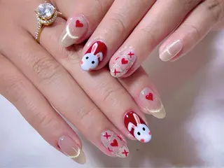 ネイル AURA NAIL 上前津のネイルデザイン