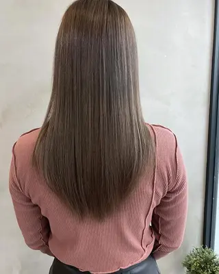 ロング カラー ヘアアレンジ ネイル マツエク・マツパ 夜23時まで予約🉑 reverieあきらのヘアスタイル