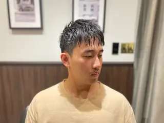 ショート メンズ 飯野 公紀のヘアスタイル
