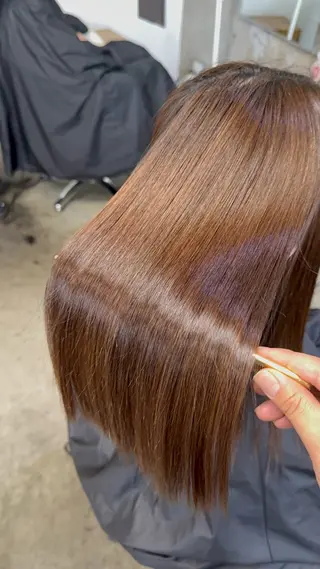 セミロング 柴田 隼のヘアスタイル
