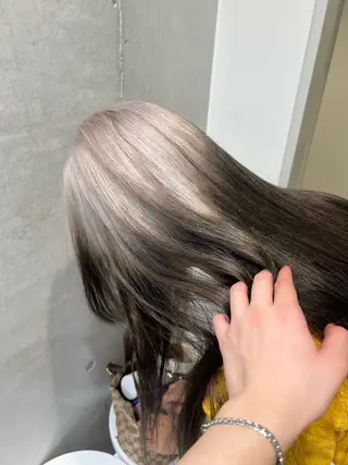 ロング カラー 原宿/ブリーチ特化/ RYUTOのヘアスタイル