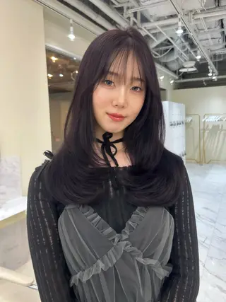 ロング hiyori🎀 トレンドレイヤーのヘアスタイル