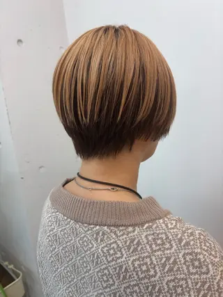 ショート みぞぐち じゅりのヘアスタイル