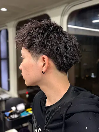 ショート 豊崎 佑輔のヘアスタイル