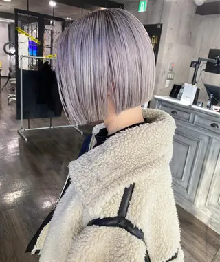 ショート メンズ縮毛矯正 🎖アジマ リョオのヘアスタイル