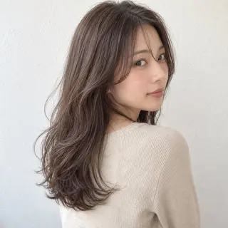 ロング カラー 銀座/モテ🤍垢抜け レイヤー/あさみのヘアスタイル