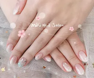 ネイル MiKi Nai池袋 長さだし得意のネイルデザイン