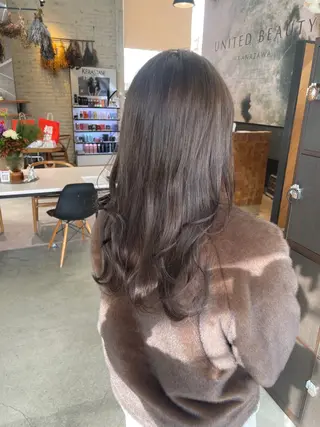 ミディアム テラダ ユウシン西金沢のヘアスタイル